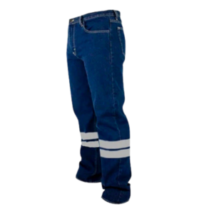 Pantalón Jean con Cintas Reflectivas