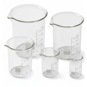 Vaso de Precipitados (Beaker) de Vidrio Borosilicato