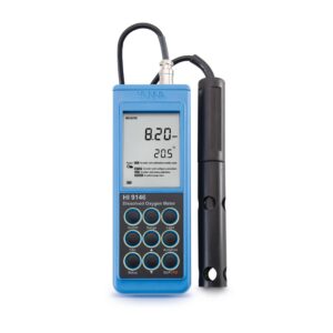 Medidor portátil de oxígeno disuelto (OD) HI9146-04 (Sonda de 4m)